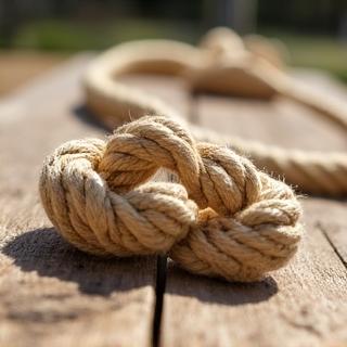 Eco-friendly hemp rope dog toy