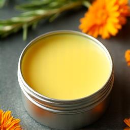 Handcrafted herbal paw protection balm tin