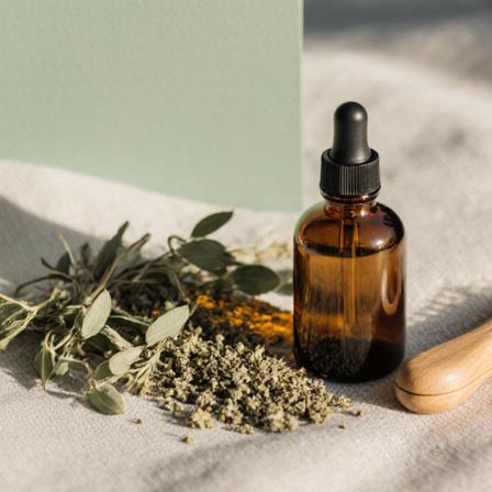 Herbivore Hounds grooming products and natural elements